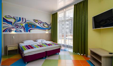 Студия с кухней. Гостевой дом Позитив, Анапа, Витязево