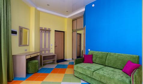 Студия с кухней. Гостевой дом Позитив, Анапа, Витязево