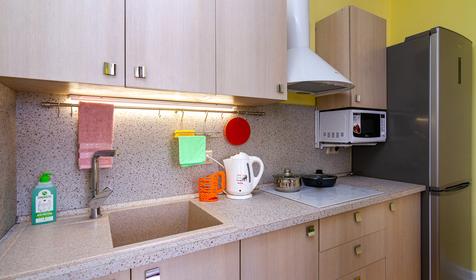 Студия с кухней. Гостевой дом Позитив, Анапа, Витязево