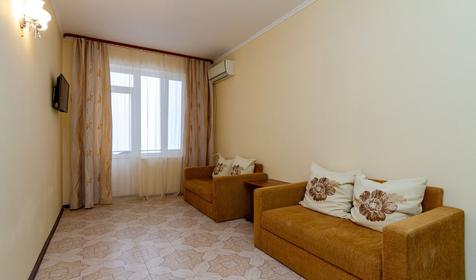 Двухкомнатный с балконом. Гостевой дом Палладиум, Анапа, Витязево