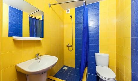 Двухместный стандарт с видом на море. Гостевой дом Dolche Vita, г. Геленджик, мкр. Голубая бухта