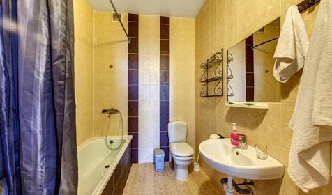 Четырехместный двухкомнатный стандарт с балконом. Гостевой дом Dolche Vita, г. Геленджик, мкр. Голубая бухта