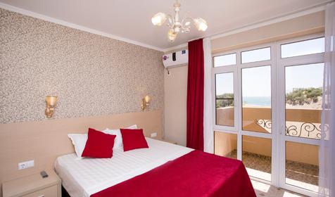Четырехместный семейный с балконом и видом на море