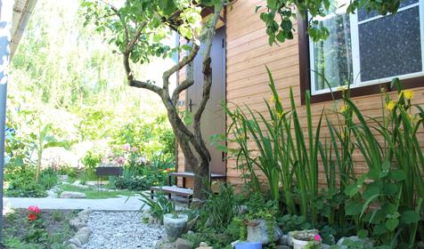 Коттедж-студио трехместный с отдельным входом