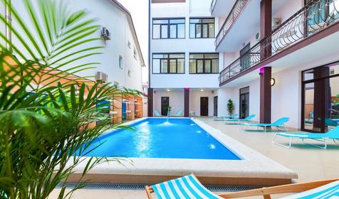 Отель Сальвадор Holiday Hotel&Aqua-zone Holiday Hotel&Aqua-zone, Геленджик