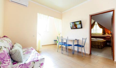 Двухкомнатные аппартаменты с кухней