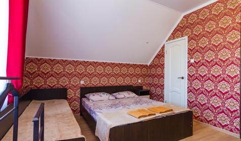 Четырехместный номер. Гостевой дом ДиА, Сочи, Лазаревское