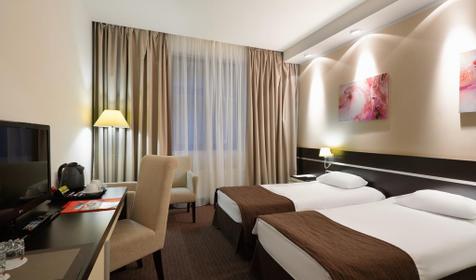 Двухместный WIN с балконом. Курортный отель AZIMUT Freestyle Rosa Khutor, Сочи, Эсто-Садок