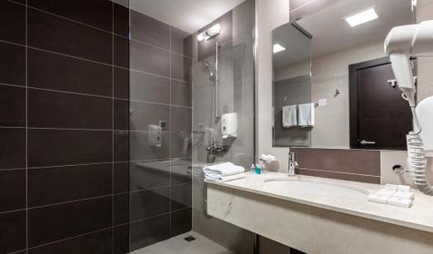 Двухместный WIN с балконом. Курортный отель AZIMUT Freestyle Rosa Khutor, Сочи, Эсто-Садок