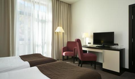 Двухместный WIN с балконом. Курортный отель AZIMUT Freestyle Rosa Khutor, Сочи, Эсто-Садок