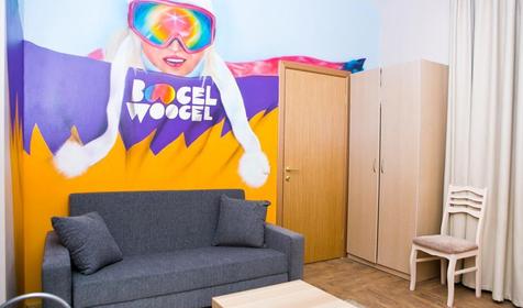Полулюкс. Отель BoogelWoogel Bar&Hotel, Сочи, Адлерский район, Эcто-Садок