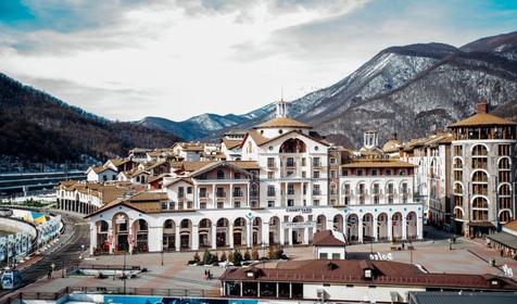 Отель Courtyard by Marriott Sochi (Кортъярд Марриот Сочи). Сочи, Красная Поляна