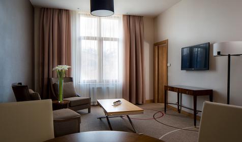 Люкс Супериор. Отель Горки Панорама, Сочи, Красная Поляна, п. Эсто Садок