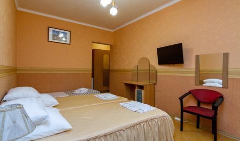 Однокомнатный семейный без балкона. Отель Шарм, г. Адлер