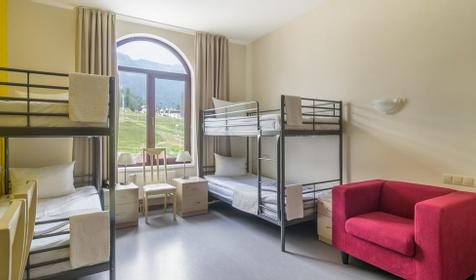 Четырехместный. Отель Riders Lodge Адлерский район, Сочи, поселок Красная Поляна