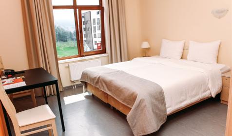 Двухместный стандарт DBL. Отель Riders Lodge Адлерский район, Сочи, поселок Красная Поляна