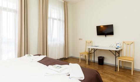 Стандарт двухместный в блоке. Отель Роза Ски Инн