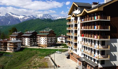 Отель Ski Inn Rosa Khutor SPA Hotel (Ски Инн Роза Хутор). Сочи, Красная Поляна