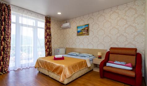 Стандарт трехместный. Гостиница Маленькая Италия, Туапсе, Лермонтово