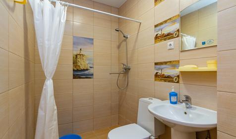 Стандарт трехместный. Гостиница Маленькая Италия, Туапсе, Лермонтово