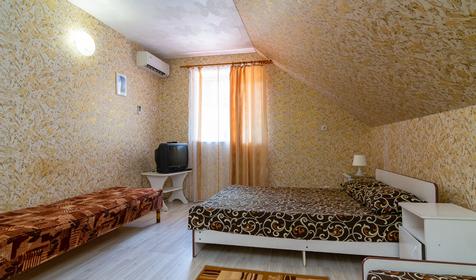 Эконом трехместный. Гостевой дом Альпийская горка, Туапсинский район, п. Небуг