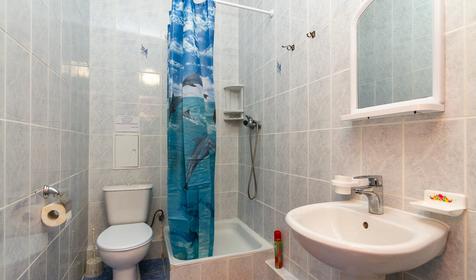 Двухкомнатный трехместный с балконом. Гостиница Элита, Туапсинский район, п. Новомихайловский