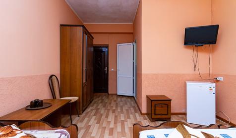 Стандарт двухместный, 1 этаж. Отель Аркадия, Туапсинский район, п. Джубга