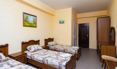 Стандарт двухместный, 2-3 этаж. Отель Аркадия, Туапсинский район, п. Джубга