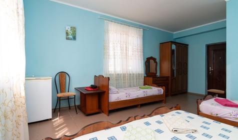 Стандарт четырехместный, 1 этаж. Отель Аркадия, Туапсинский район, п. Джубга