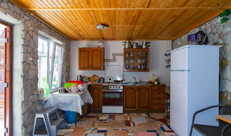 Кухня, 3 этаж. Гостевой комплекс по ул. Черноморская 27, Туапсинский район, п. Ольгинка