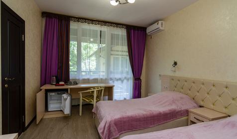 Двухместный стандарт ПК, коттедж Морской. Оздоровительный комплекс Чайка, Туапсинский район, п. Лермонтово