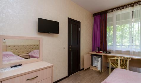 Двухместный стандарт ПК, коттедж Морской. Оздоровительный комплекс Чайка, Туапсинский район, п. Лермонтово