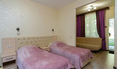 Двухместный стандарт ПК, коттедж Морской. Оздоровительный комплекс Чайка, Туапсинский район, п. Лермонтово