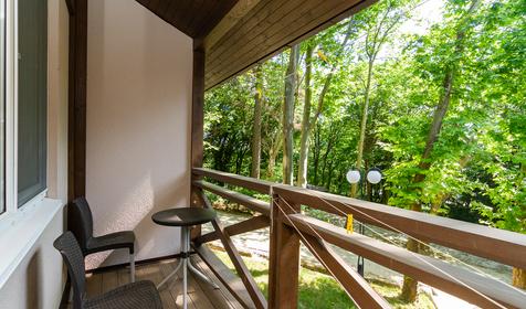 Двухместный стандарт ПК, коттедж Морской. Оздоровительный комплекс Чайка, Туапсинский район, п. Лермонтово