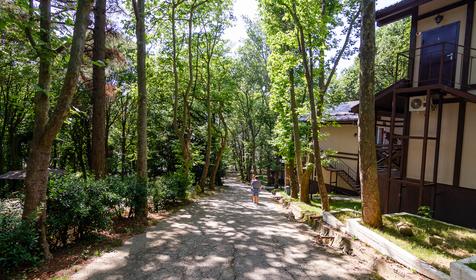 Двухместный стандарт ПК, коттедж Морской. Оздоровительный комплекс Чайка, Туапсинский район, п. Лермонтово