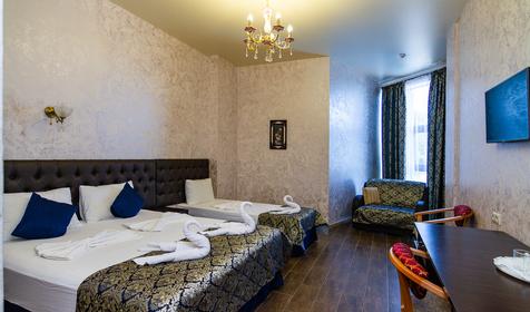 Комфорт четырехместный. Отель Grand Noy (Гранд Ной). Туапсе, Пляхо