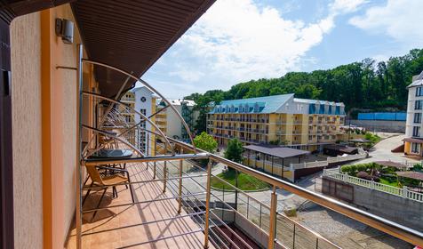 Studio четырехместный. Отель Grand Noy (Гранд Ной). Туапсе, Пляхо