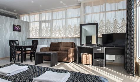 Двухместные двухкомнатные апартаменты. Апарт-отель Атлант-Сити, Сочи, Адлер