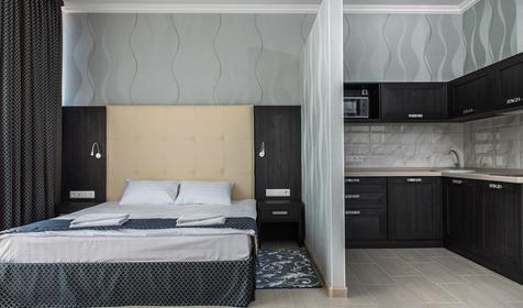 Двухместные двухкомнатные апартаменты. Апарт-отель Атлант-Сити, Сочи, Адлер