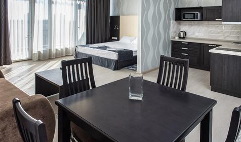 Двухместные двухкомнатные апартаменты. Апарт-отель Атлант-Сити, Сочи, Адлер