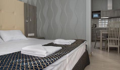 Студия. Апарт-отель Атлант-Сити, Сочи, Адлер