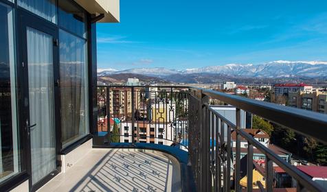 Двухместный двухкомнатный люкс. Апарт-отель Атлант-Сити, Сочи, Адлер