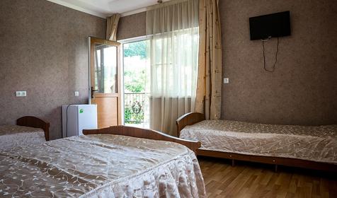 Стандарт трехместный. Частная гостиница Вишера, Сочи, Вардане