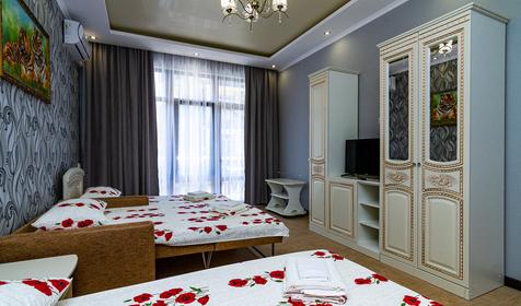 Стандарт четырехместный. Гостевой дом Южная рапсодия, Сочи, Лазаревский район, Лоо