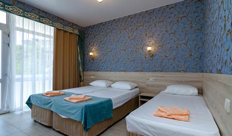 Стандарт четырехместный. Гостевой дом Юлия. Сочи, Лоо