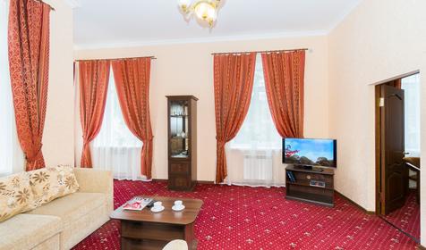 Двухкомнатный Люкс с балконом. Пансионат Застава. Анапа