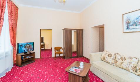 Двухкомнатный Люкс с балконом. Пансионат Застава. Анапа