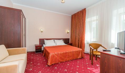 Двухкомнатный Люкс без балкона. Пансионат Застава. Анапа