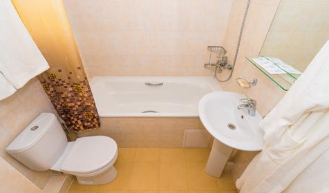 Двухкомнатный Люкс без балкона. Пансионат Застава. Анапа