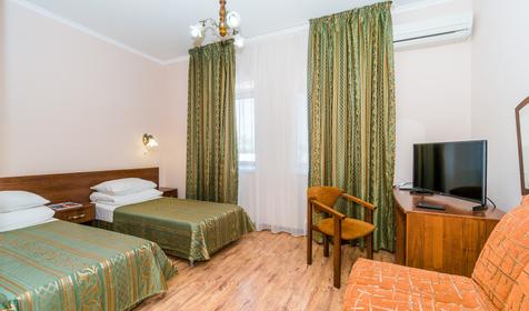 Двухместный полулюкс. Пансионат Застава. Анапа